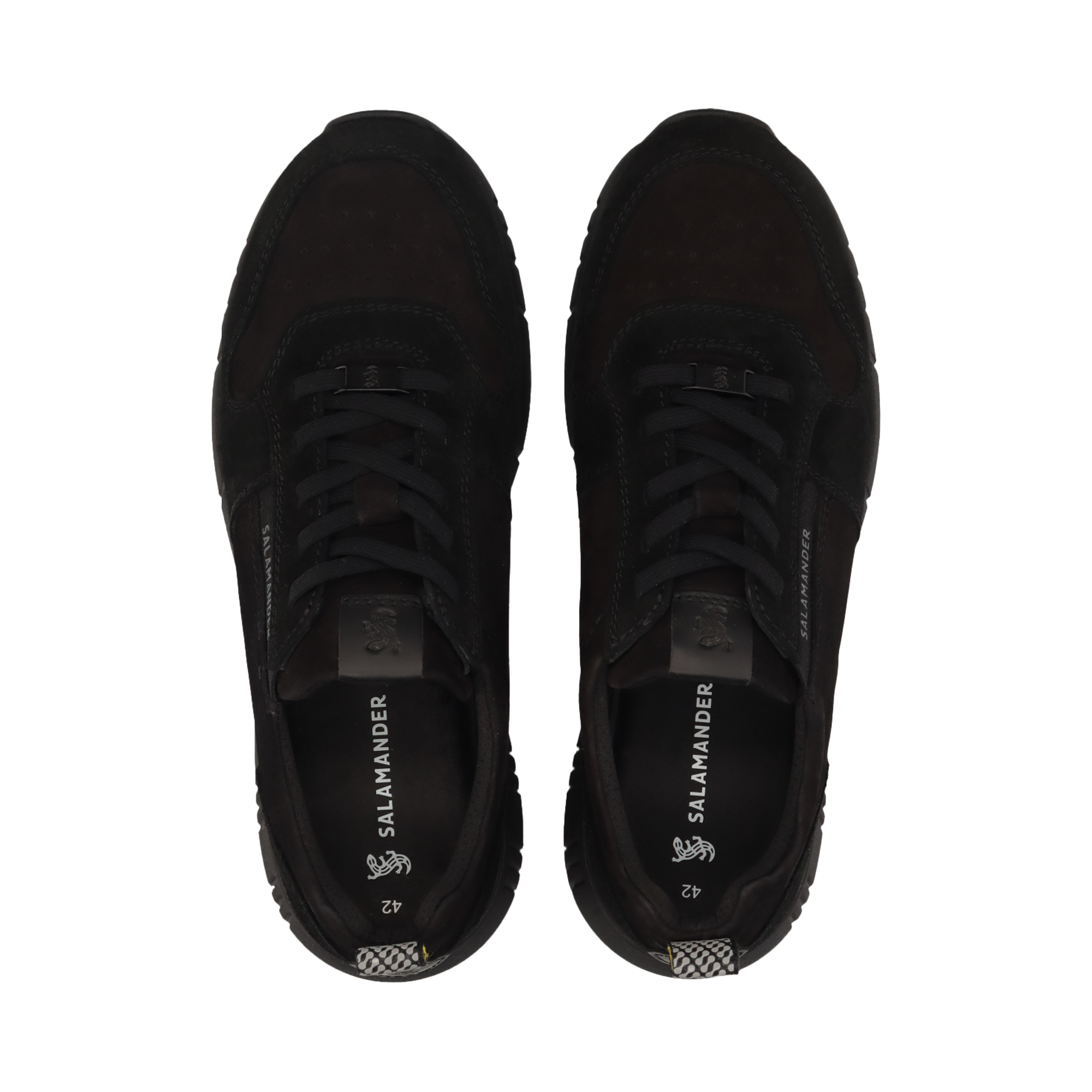 LEDER SNEAKER SCHWARZ