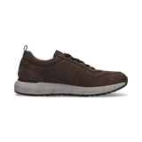 LEDER SNEAKER DUNKELGRAU