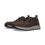 LEDER SNEAKER DUNKELGRAU