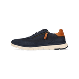 Leder Sneaker blau