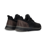 LEDER SNEAKER SCHWARZ