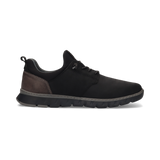 LEDER SNEAKER SCHWARZ