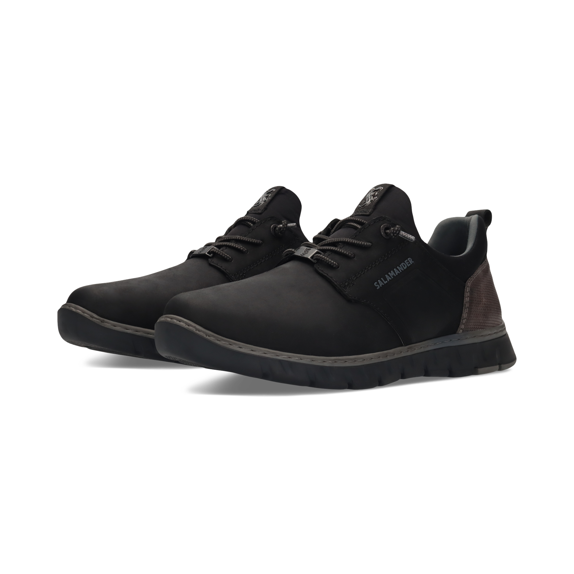 LEDER SNEAKER SCHWARZ