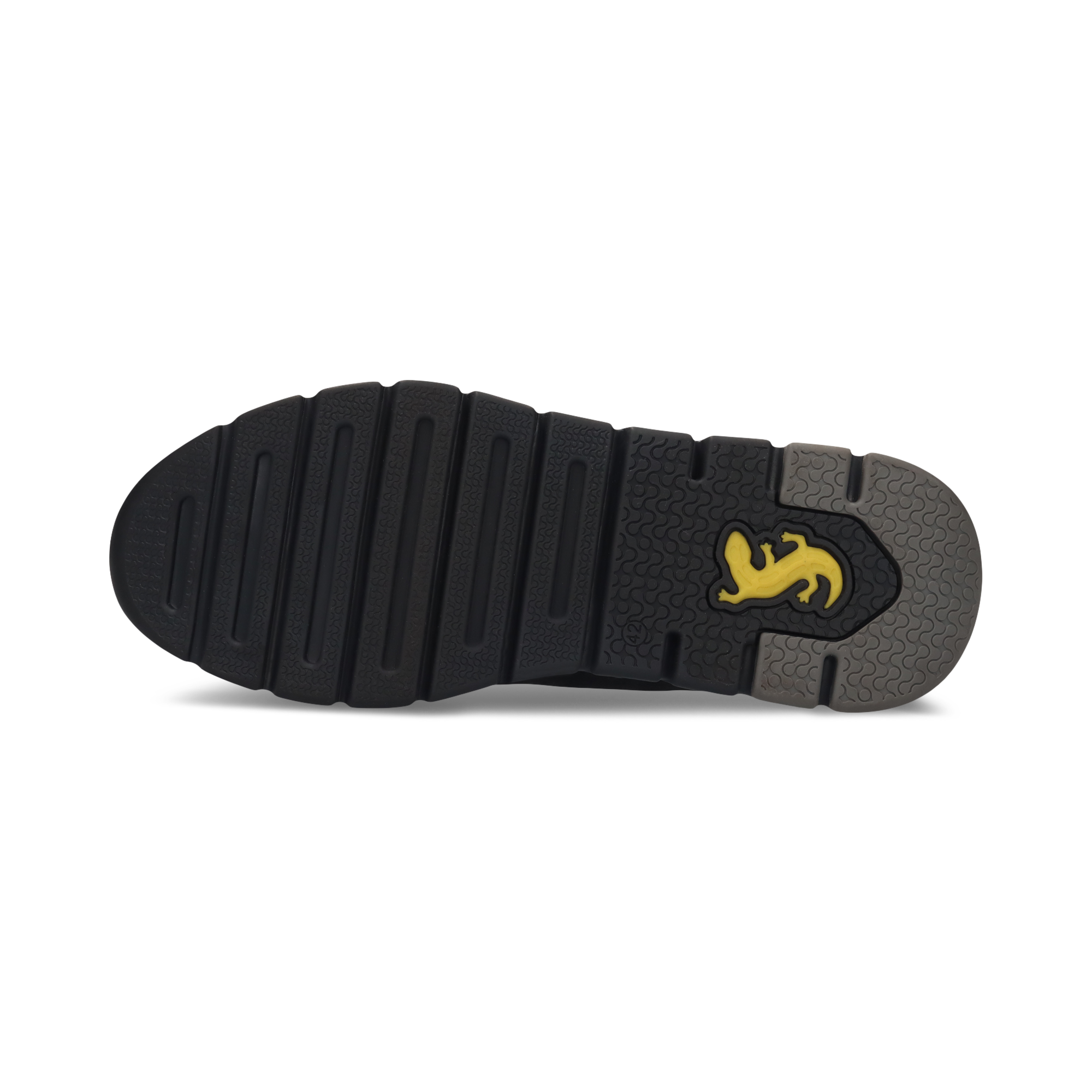LEDER SNEAKER SCHWARZ