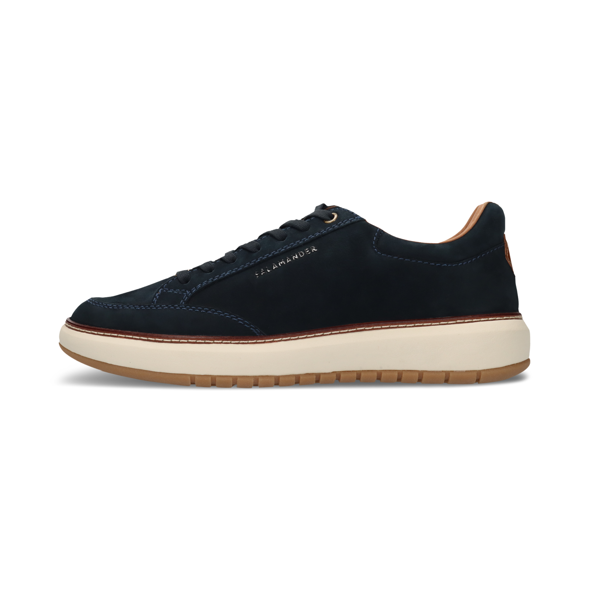 LEATHER SNEAKERS DARK BLUE