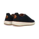 LEDER SNEAKER DUNKELBLAU