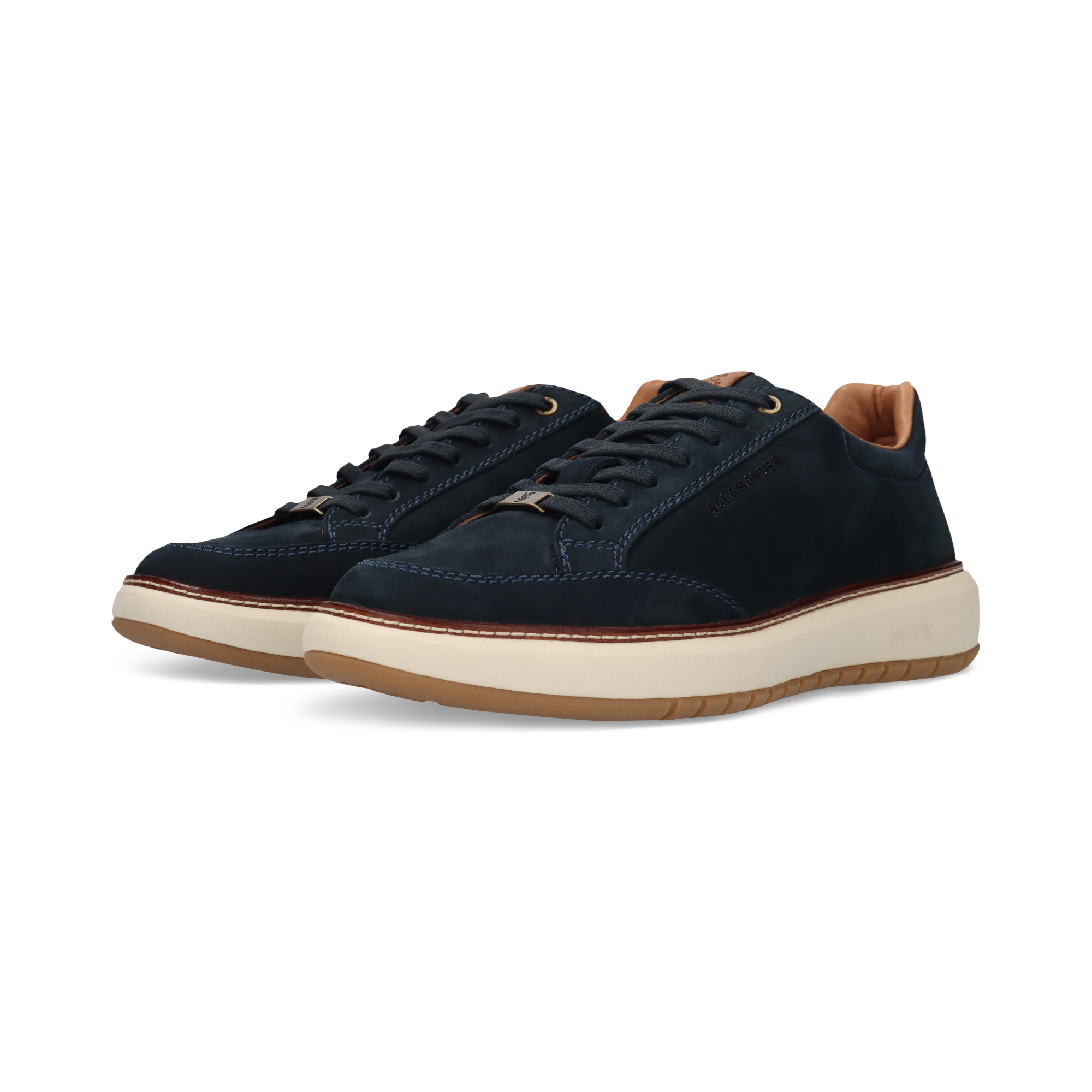 LEATHER SNEAKERS DARK BLUE