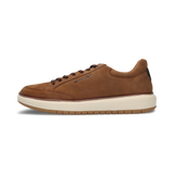 LEDER SNEAKER HELLBRAUN