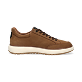 LEDER SNEAKER HELLBRAUN