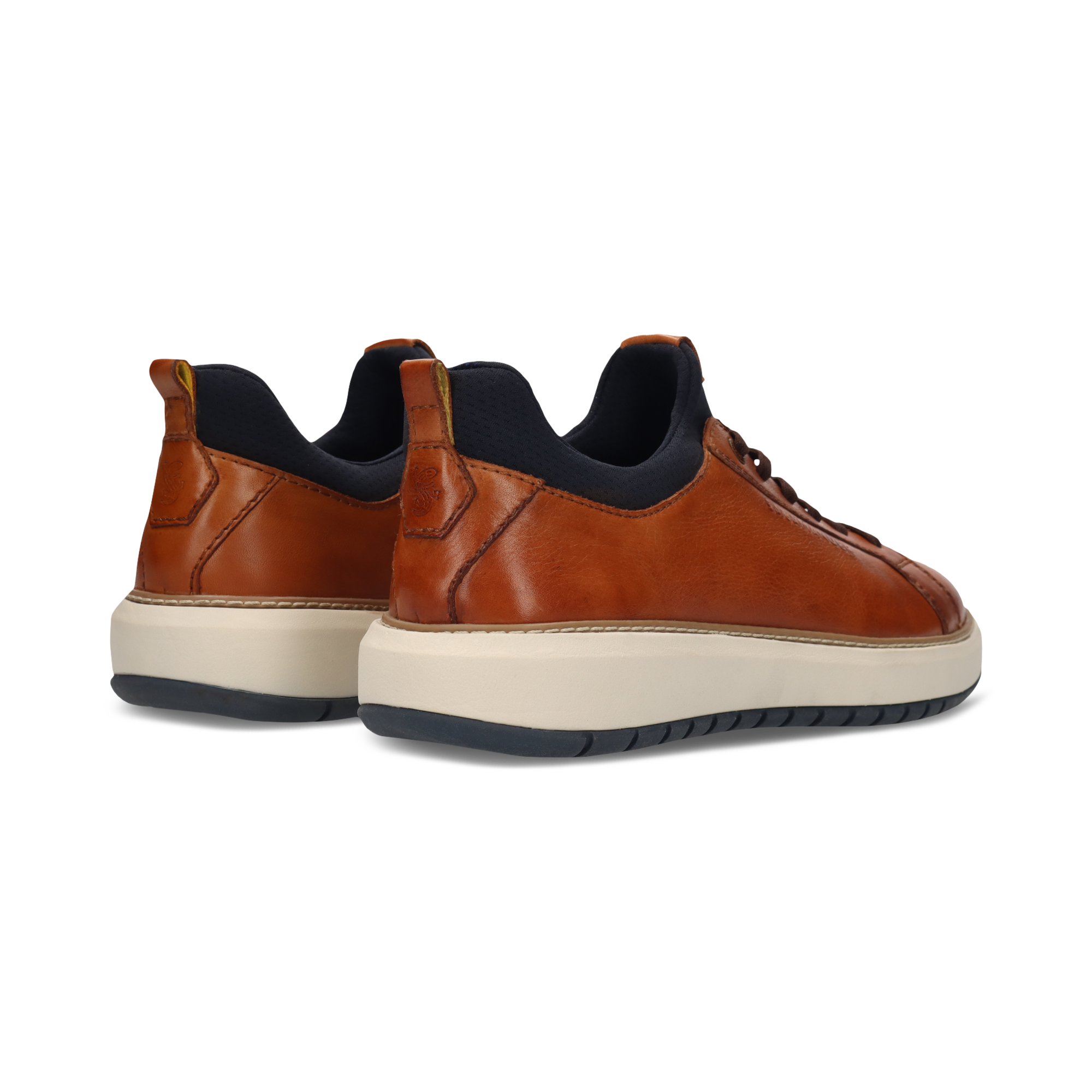 LEDER SNEAKER COGNAC