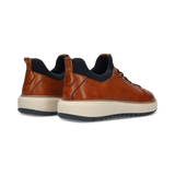 LEDER SNEAKER COGNAC