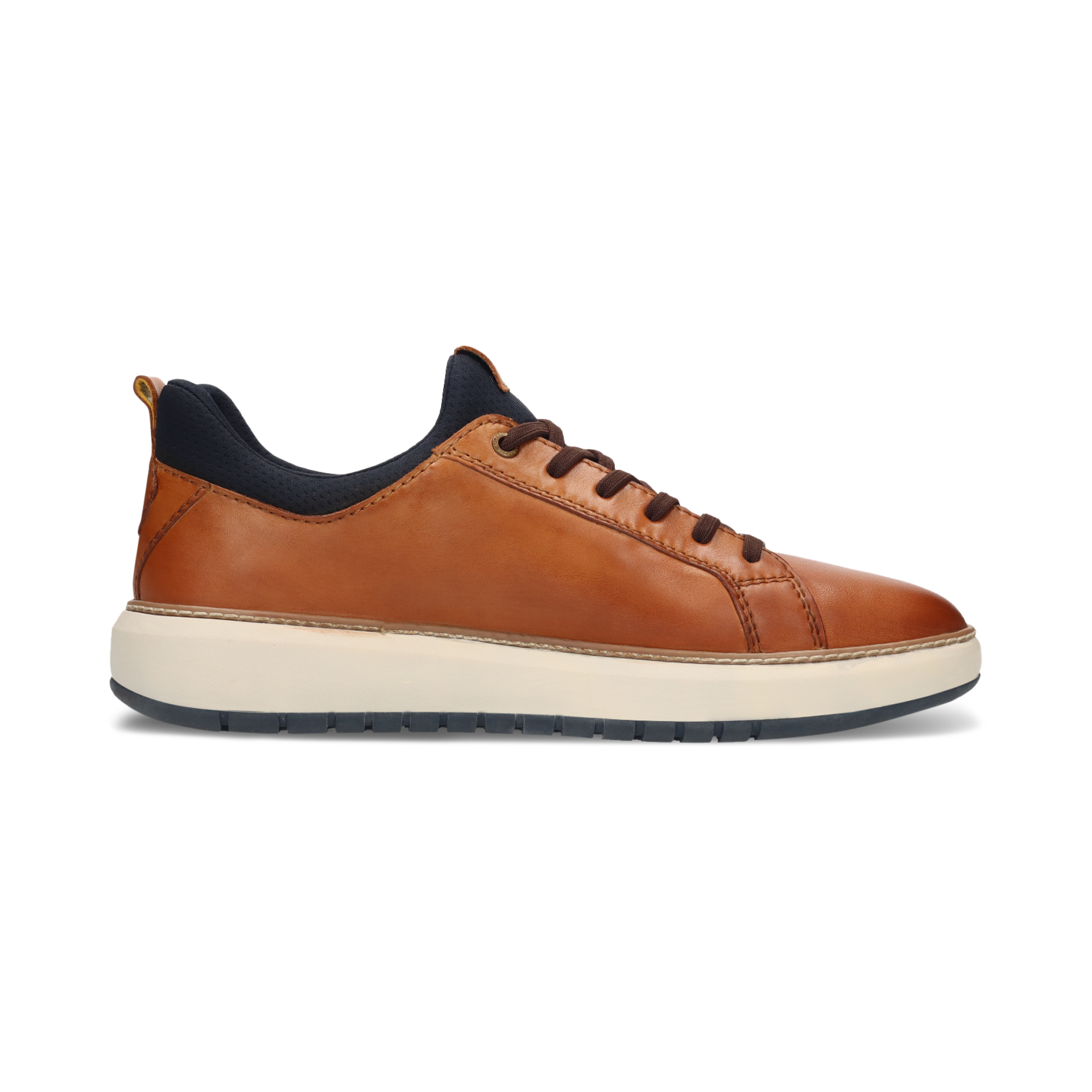 LEDER SNEAKER COGNAC