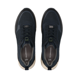 LEATHER SNEAKERS DARK BLUE/BLACK