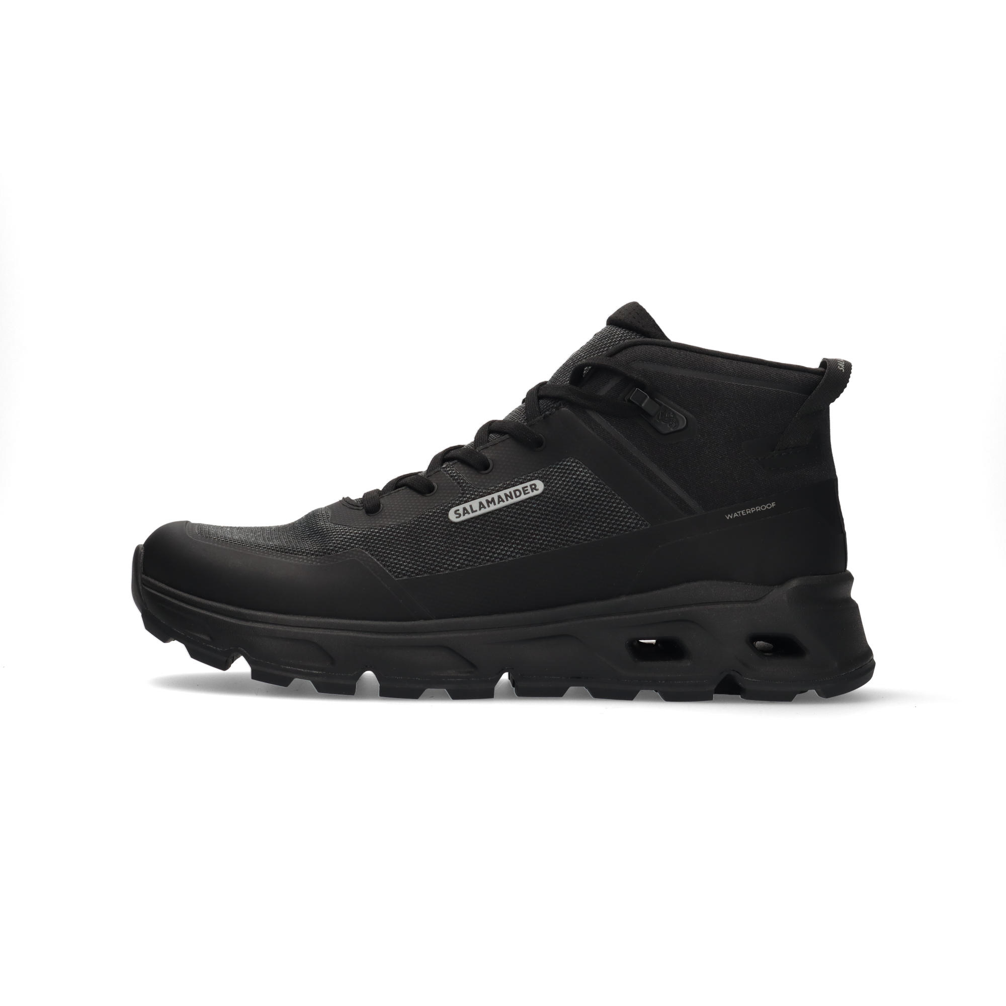 Schnürstiefel in Schwarz