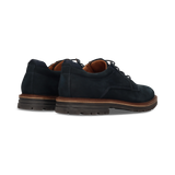 LEDER SCHNÜRSCHUH DUNKELBLAU