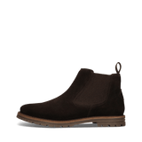 Dunkelbraune Chelsea Boot aus Leder