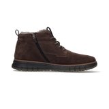 LEDER SCHNÜRSCHUH DUNKELGRAU