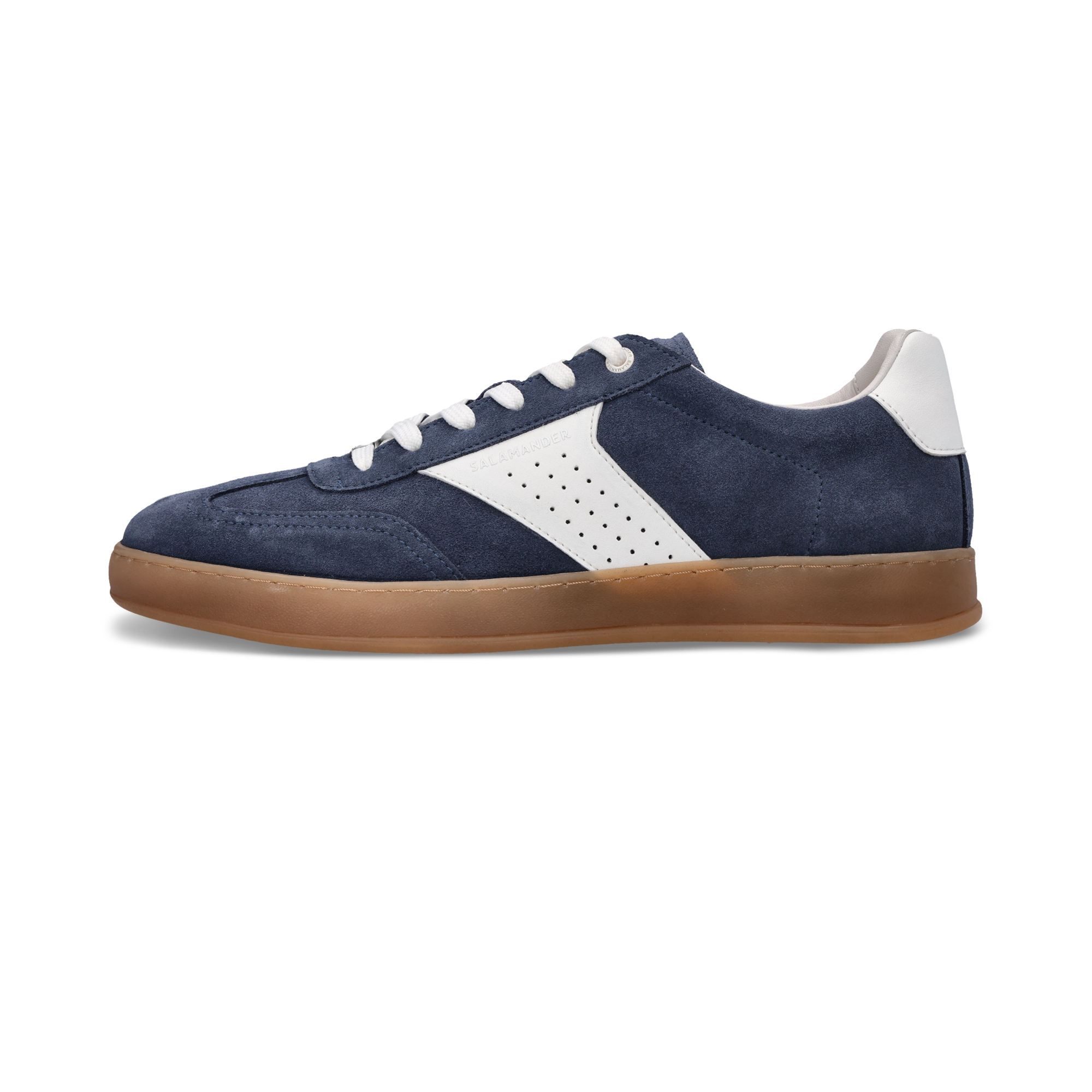 Leder Sneaker Blau