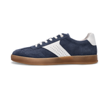 Leder Sneaker Blau