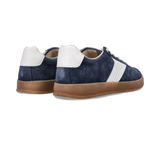 Leder Sneaker Blau