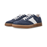 Leder Sneaker Blau