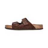 Leder Pantoletten Dunkelbraun