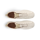 Leder Schnürer Weiß