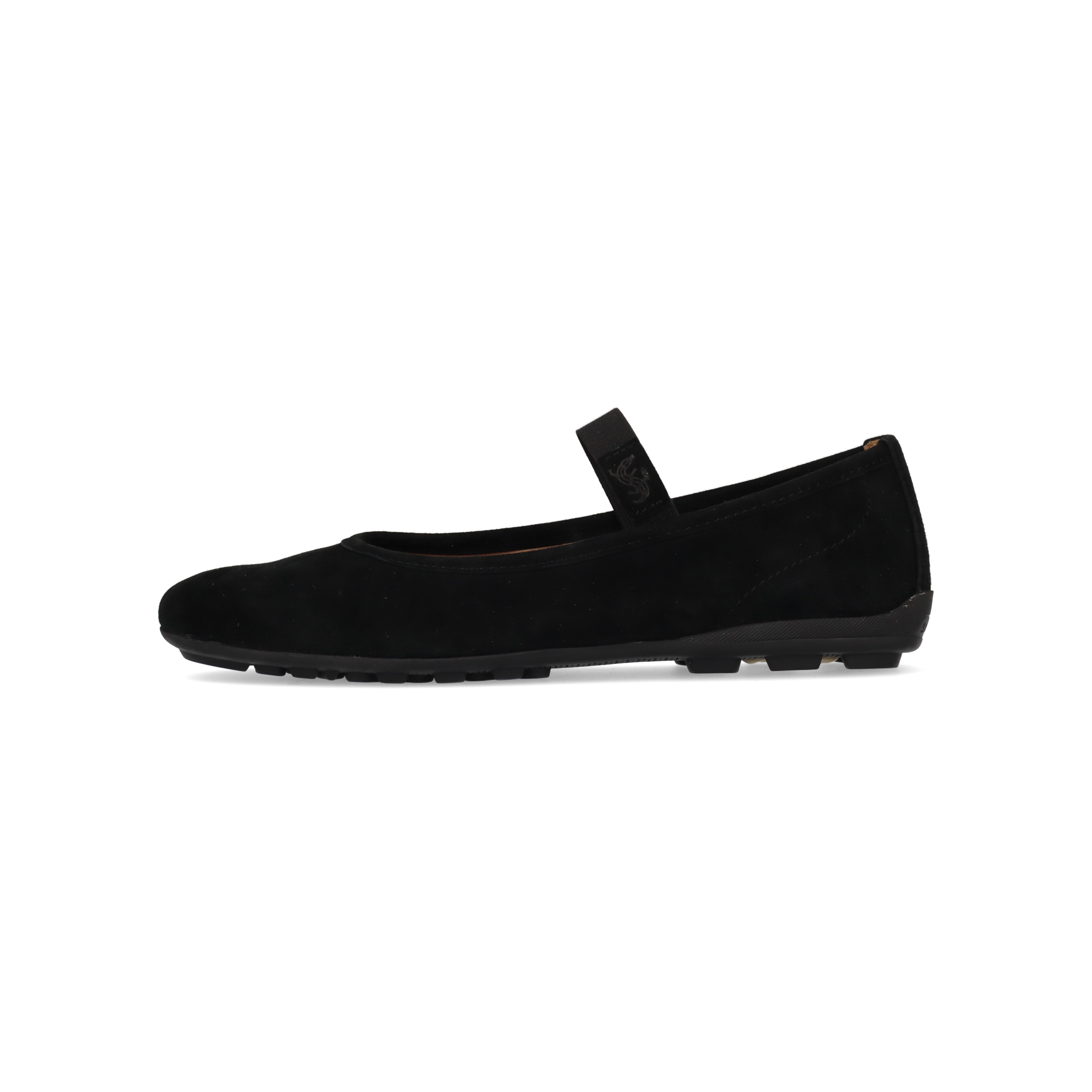 Leder Slip on schwarz