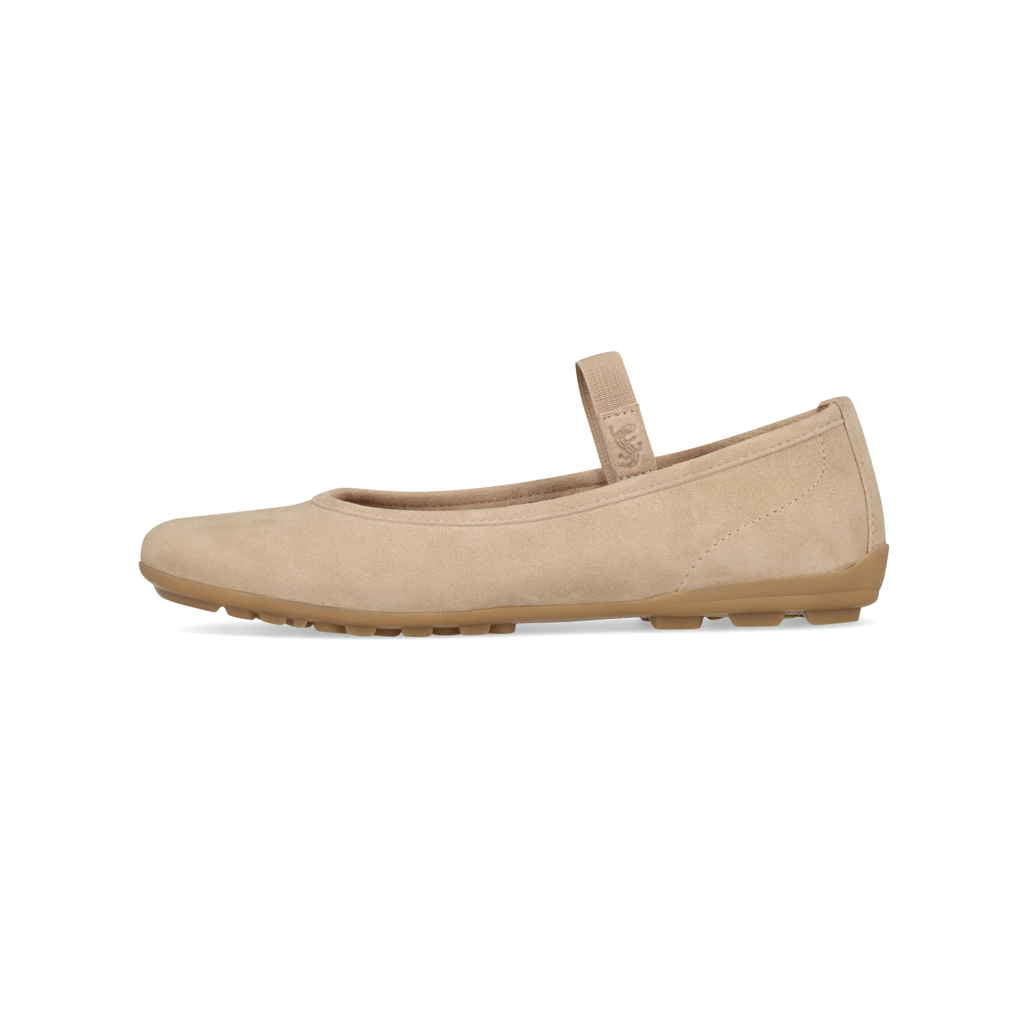 Leder Slip on beige