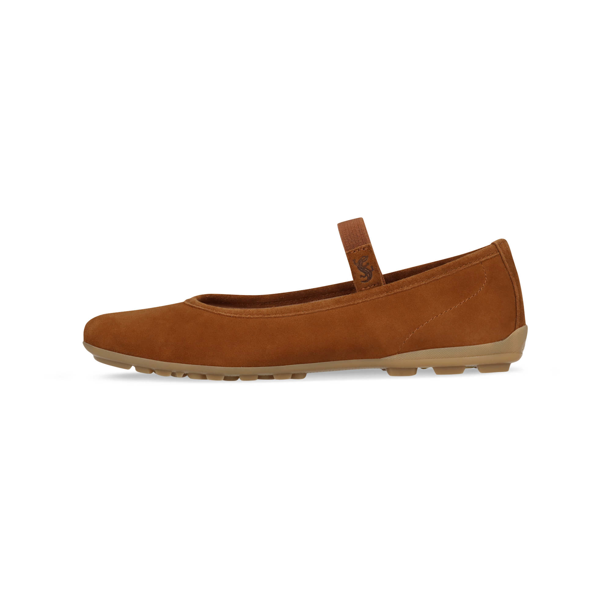 Leder Slip on cognac