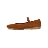 Leather Slip on cognac