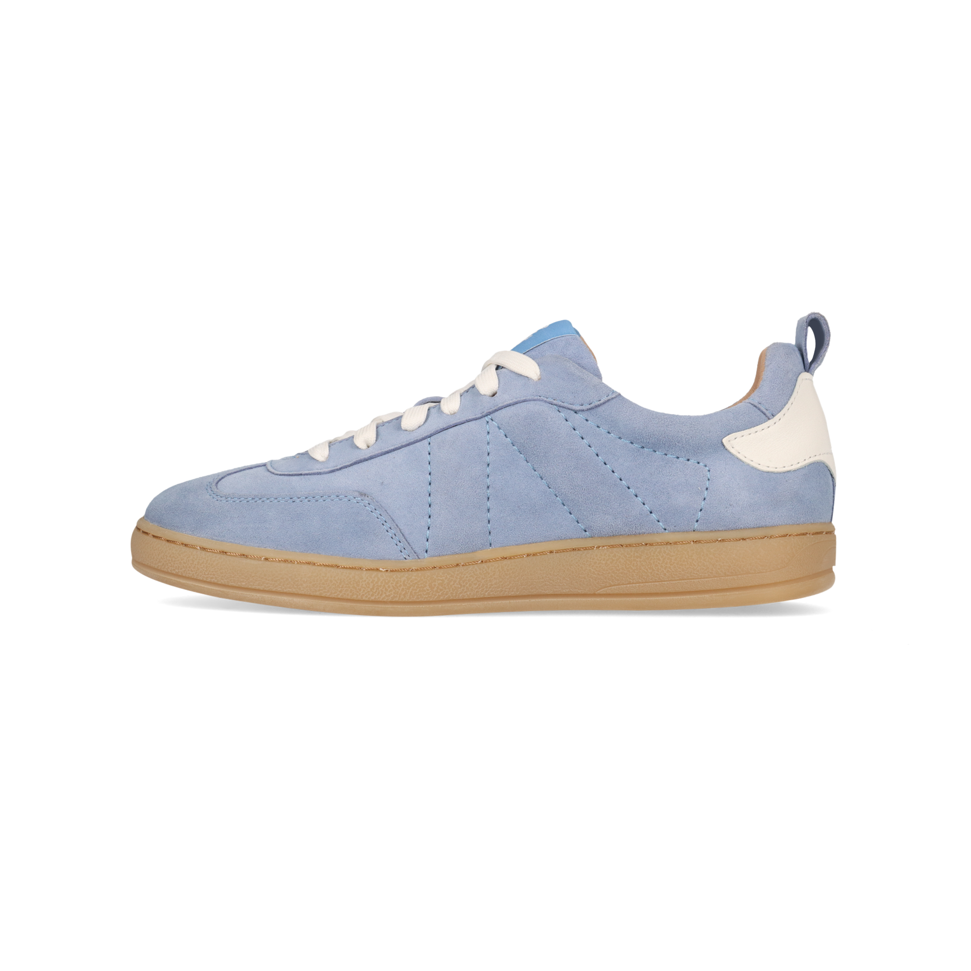 Leather Lace Shoe light blue