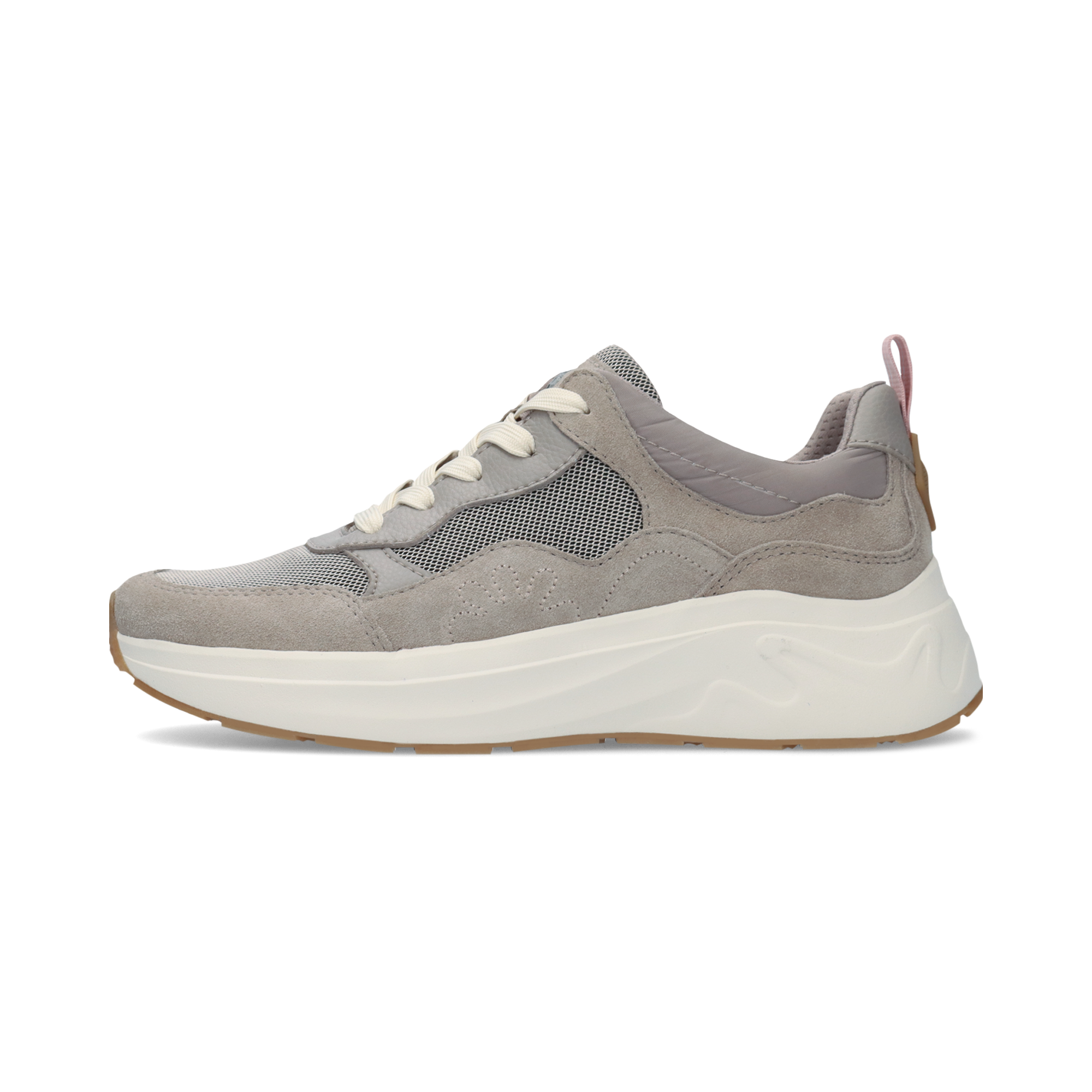 SNEAKERS LIGHT GRAY/PINK