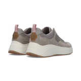 SNEAKER HELLGRAU/ROSA