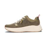 LEDER SNEAKER DUNKELGRÜN/GRÜN
