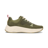 LEDER SNEAKER DUNKELGRÜN/GRÜN