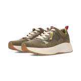LEDER SNEAKER DUNKELGRÜN/GRÜN
