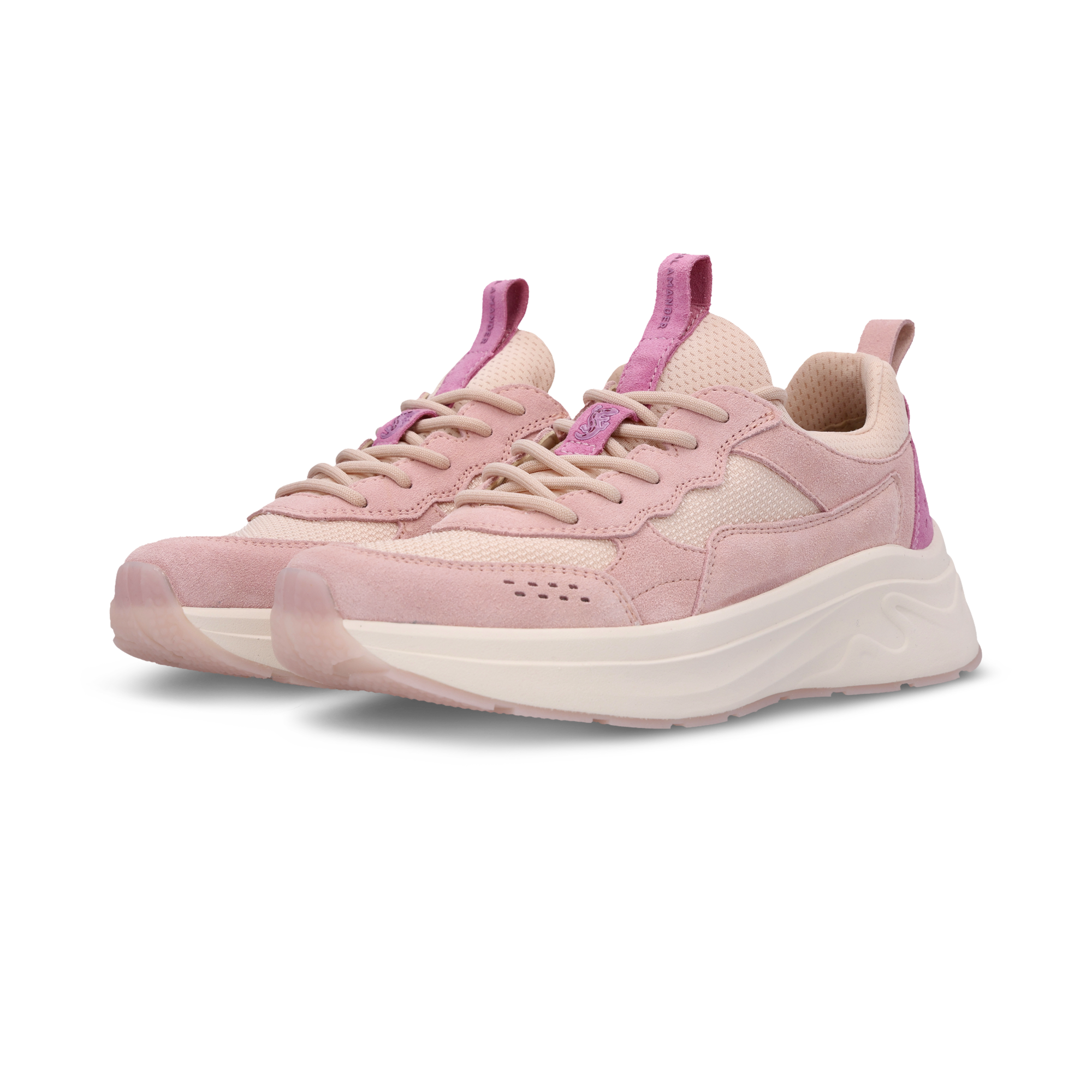 Leder Sneaker Rosa