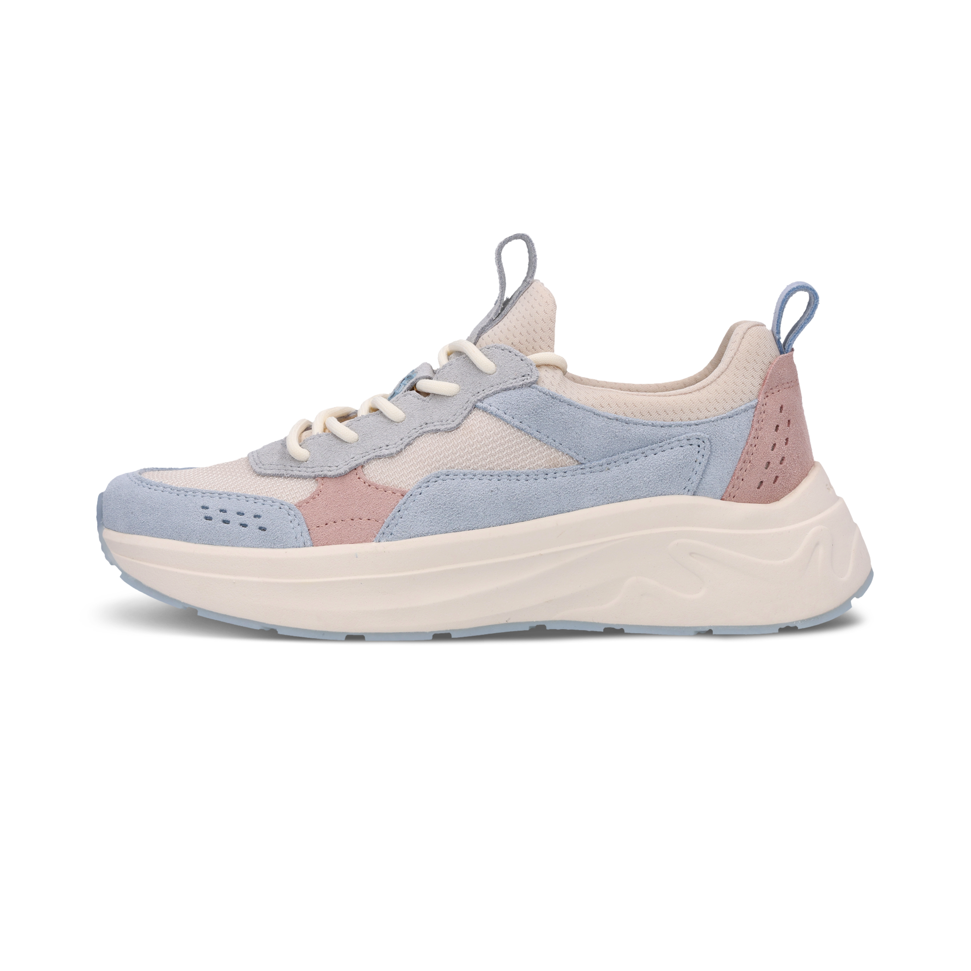 Leather Sneaker light blue