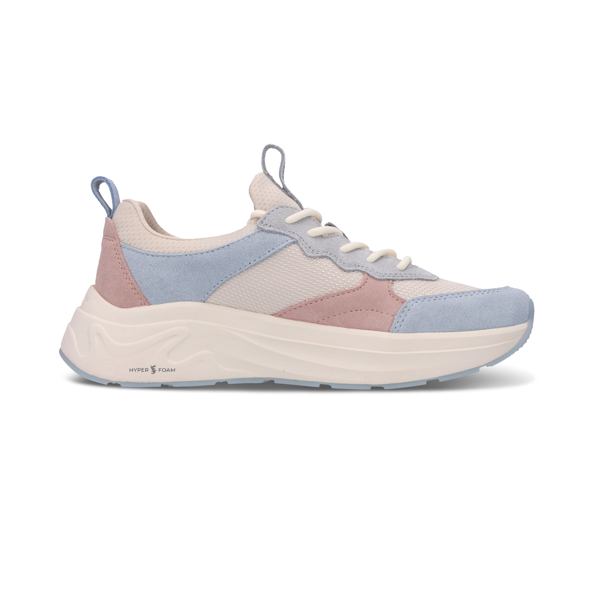 Leather Sneaker light blue