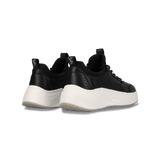 Leder Sneaker Schwarz