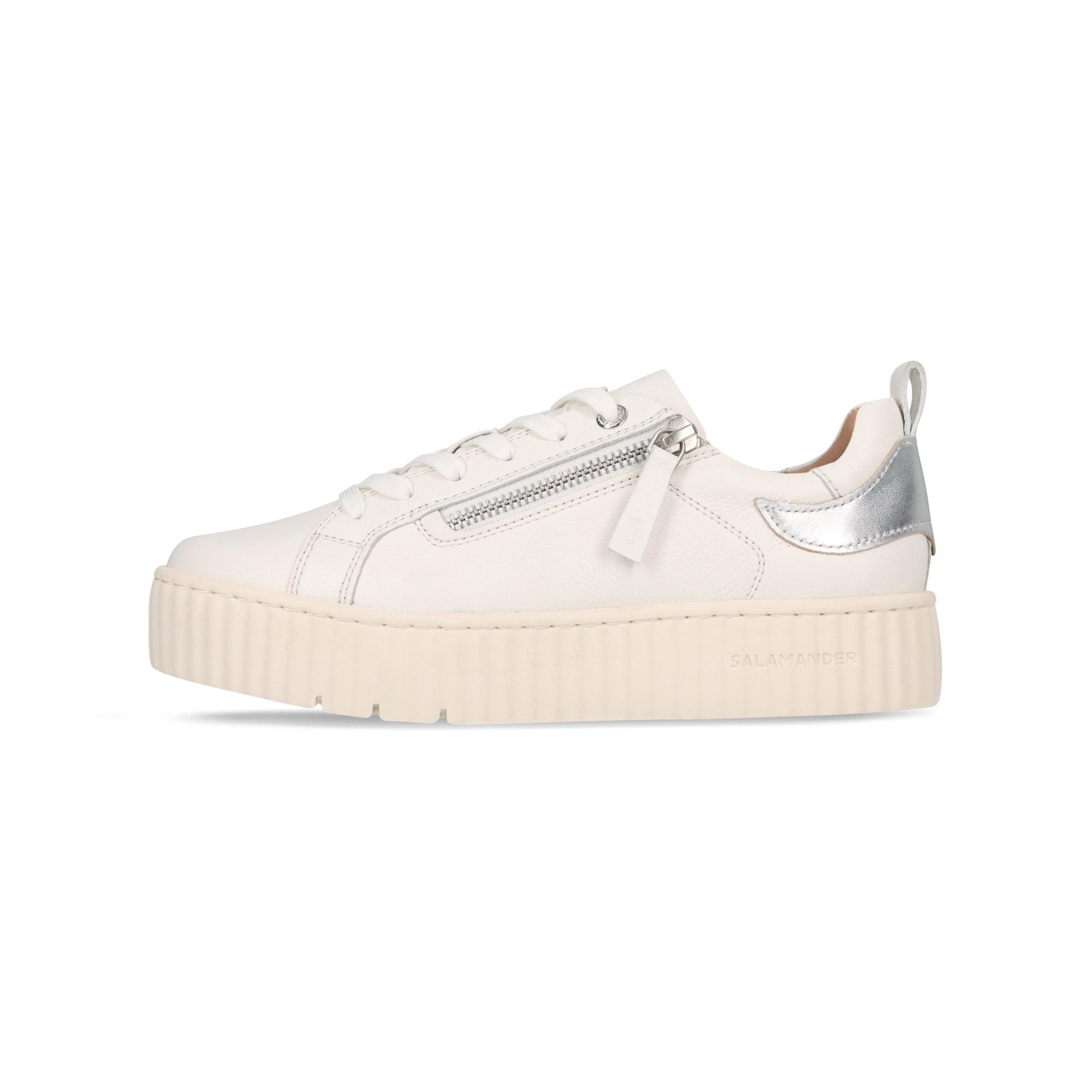 Leather Sneaker white