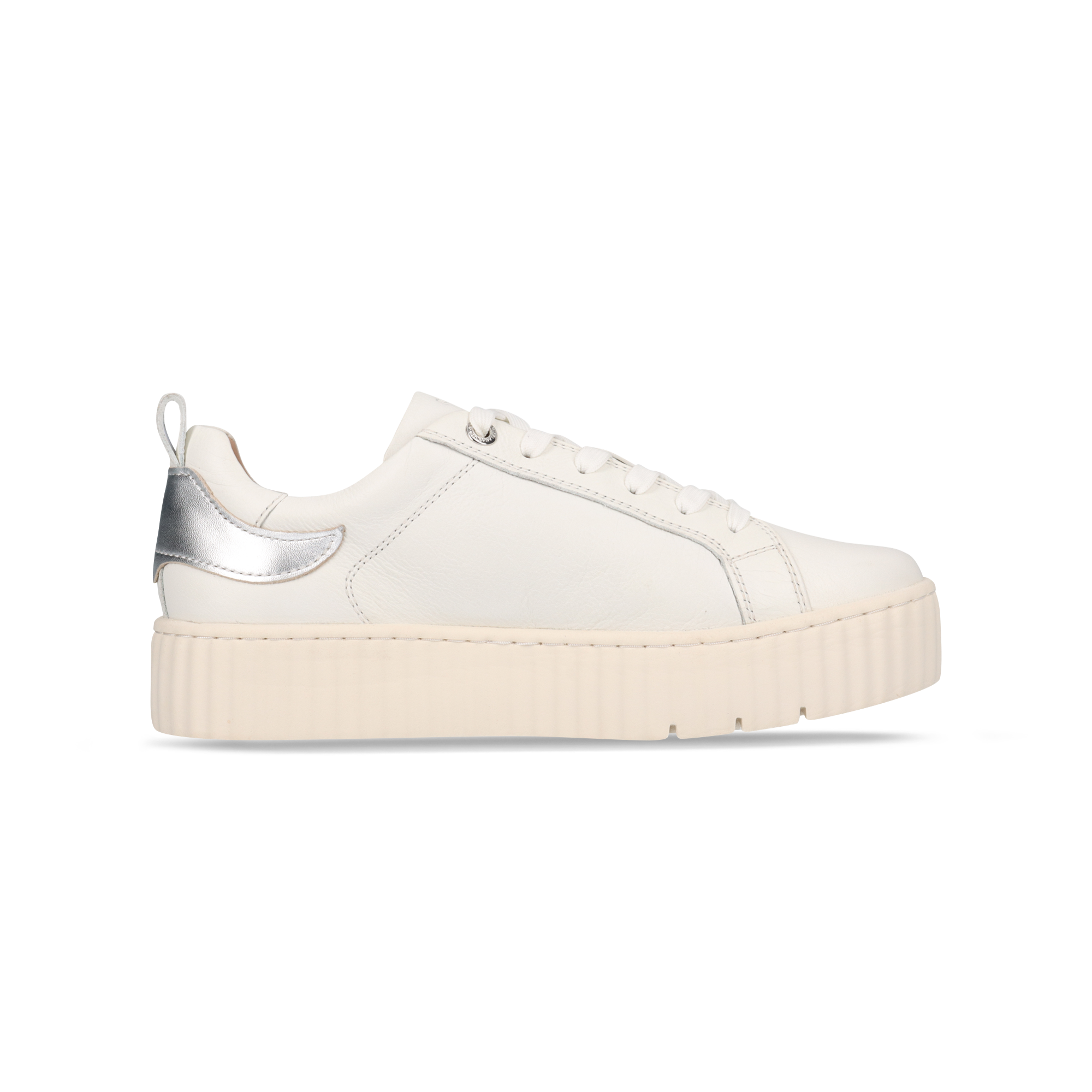 Leather Sneaker white
