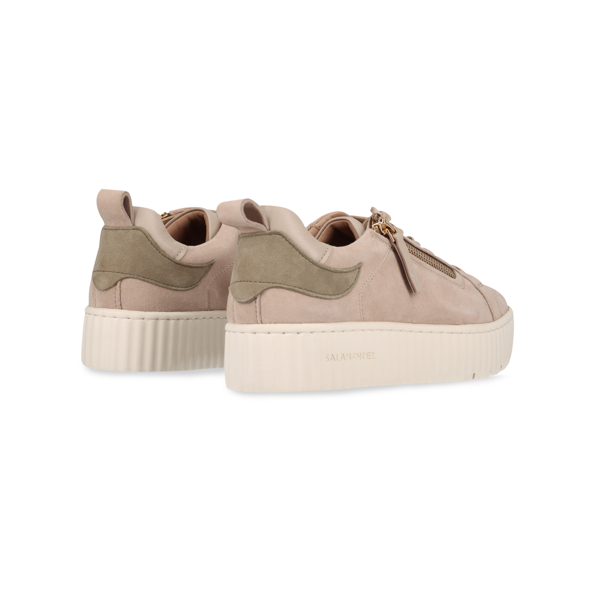 Leder Sneaker Beige