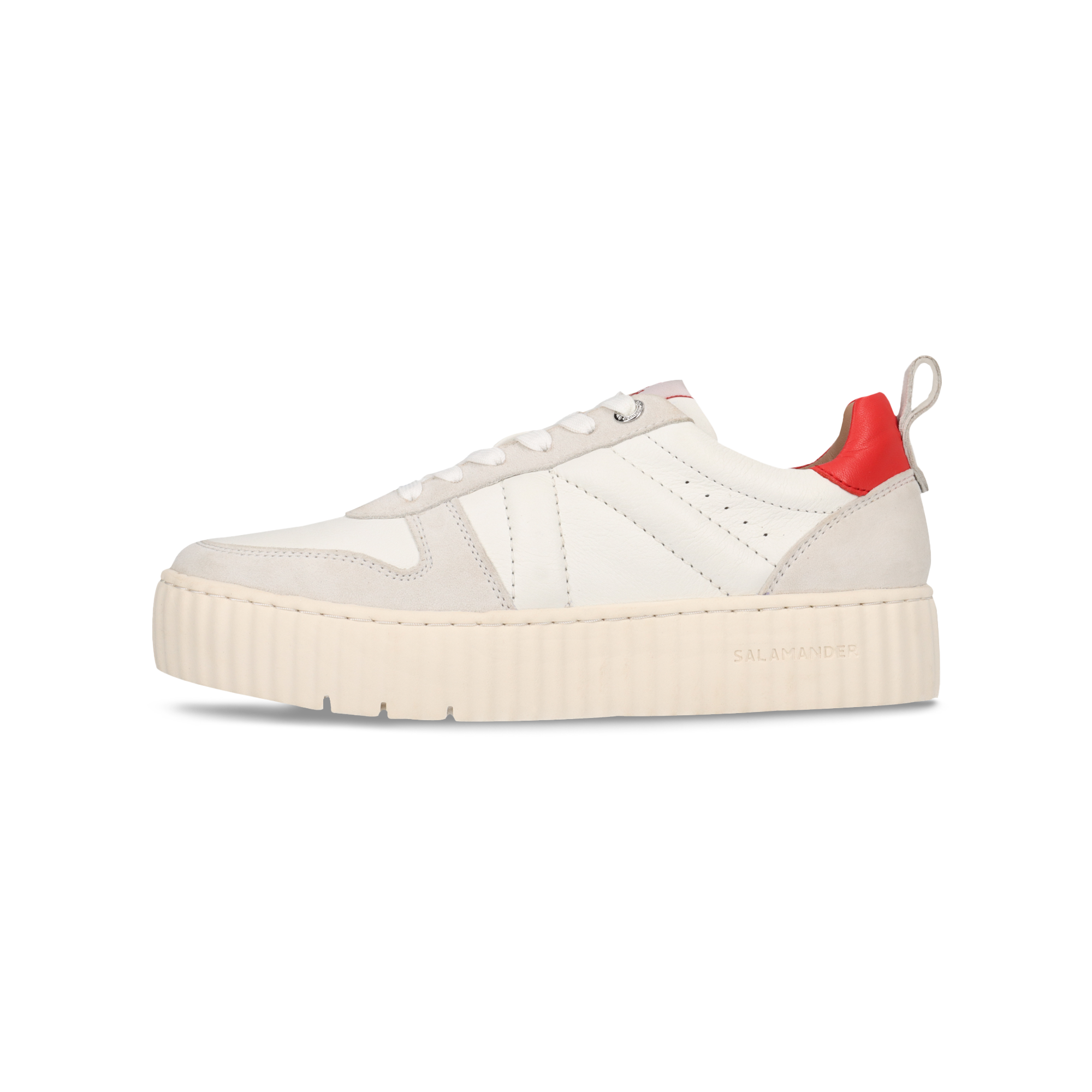Leder Sneaker Weiß
