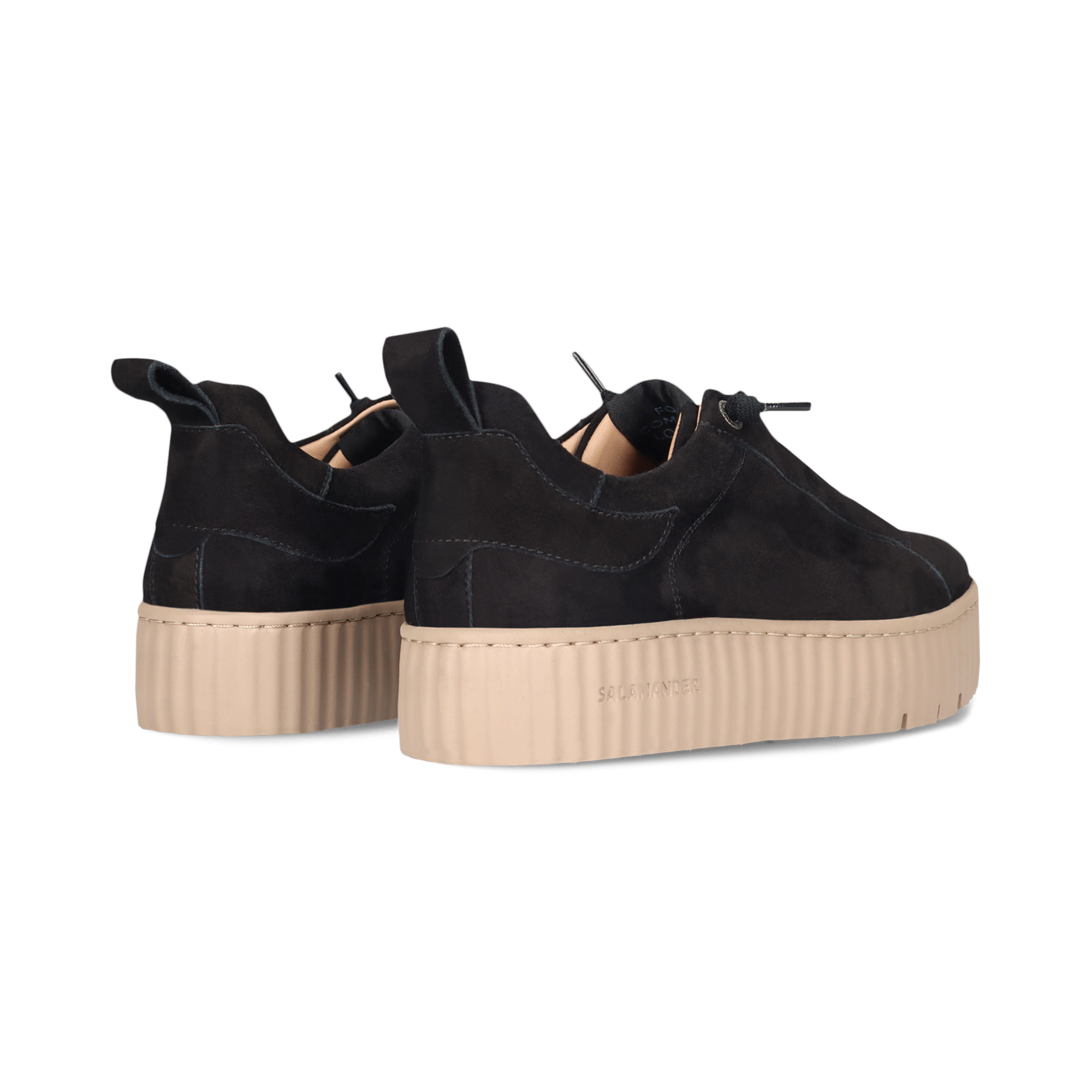 LEATHER SNEAKERS BLACK