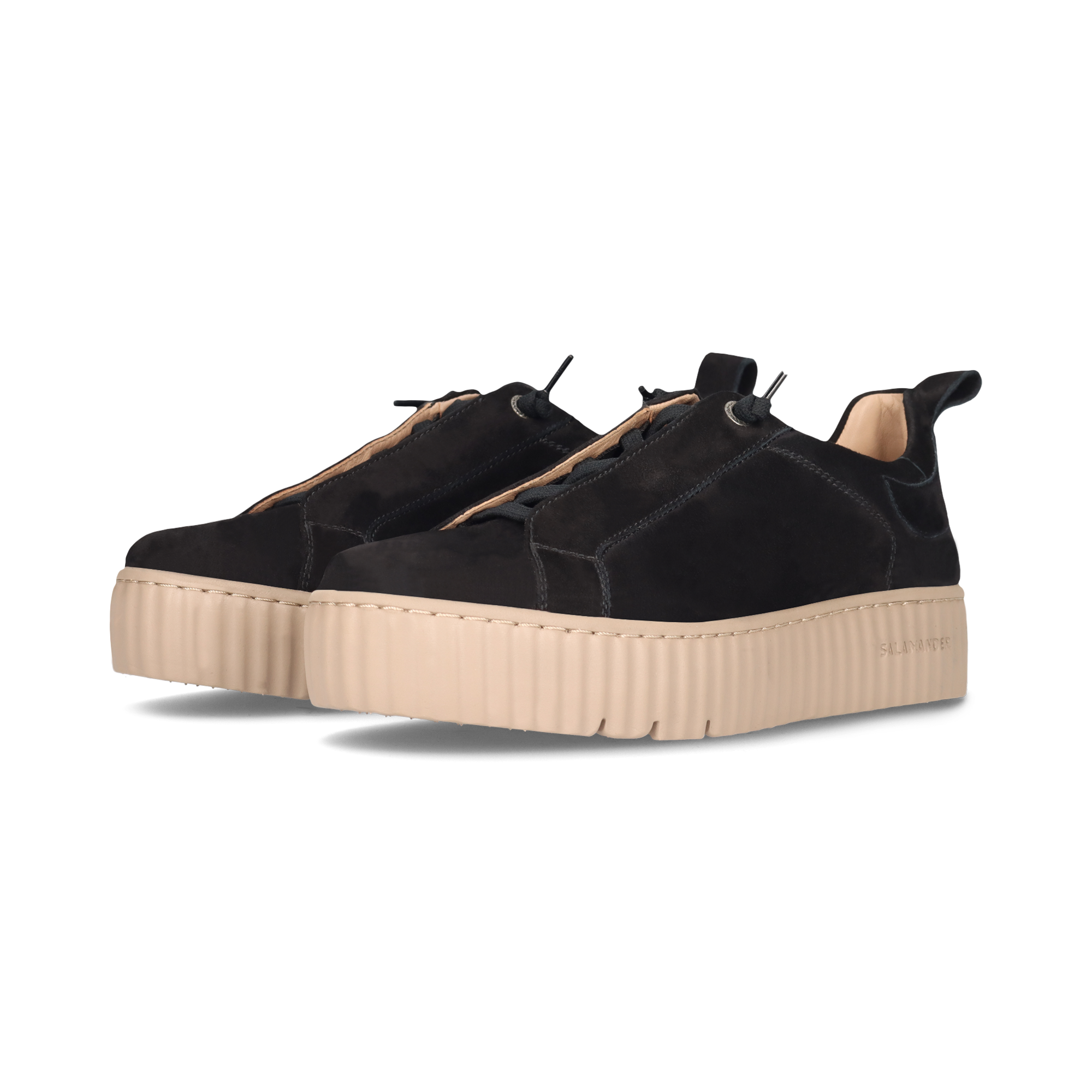 LEATHER SNEAKERS BLACK