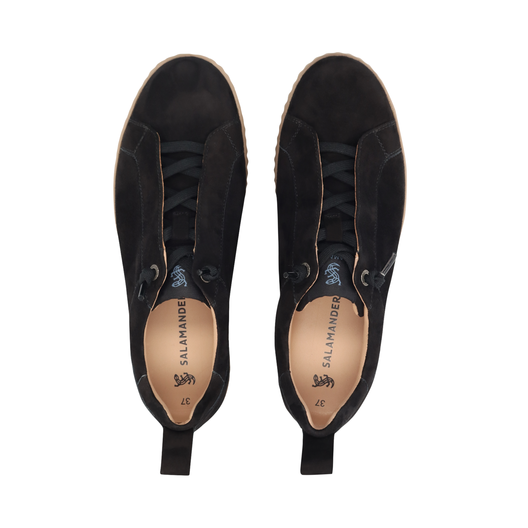 LEATHER SNEAKERS BLACK