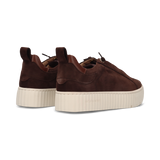 LEDER SNEAKER DUNKELBRAUN