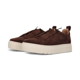 LEDER SNEAKER DUNKELBRAUN